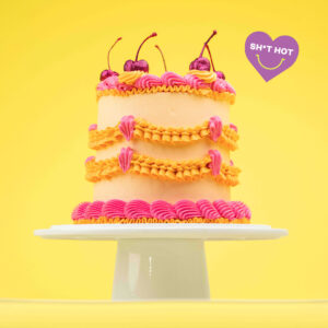 Photo of a cake taking in our photography and videography studio